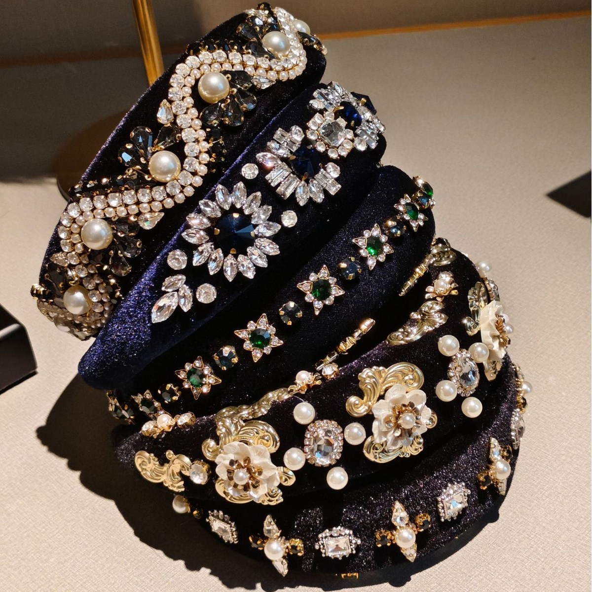 Women Accessories Sale - Bandeau en éponge épaisse de Style