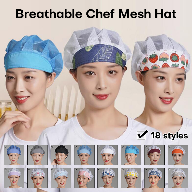 Women Kitchen Accessories - Chapeau de chef anti-poussière pour hommes