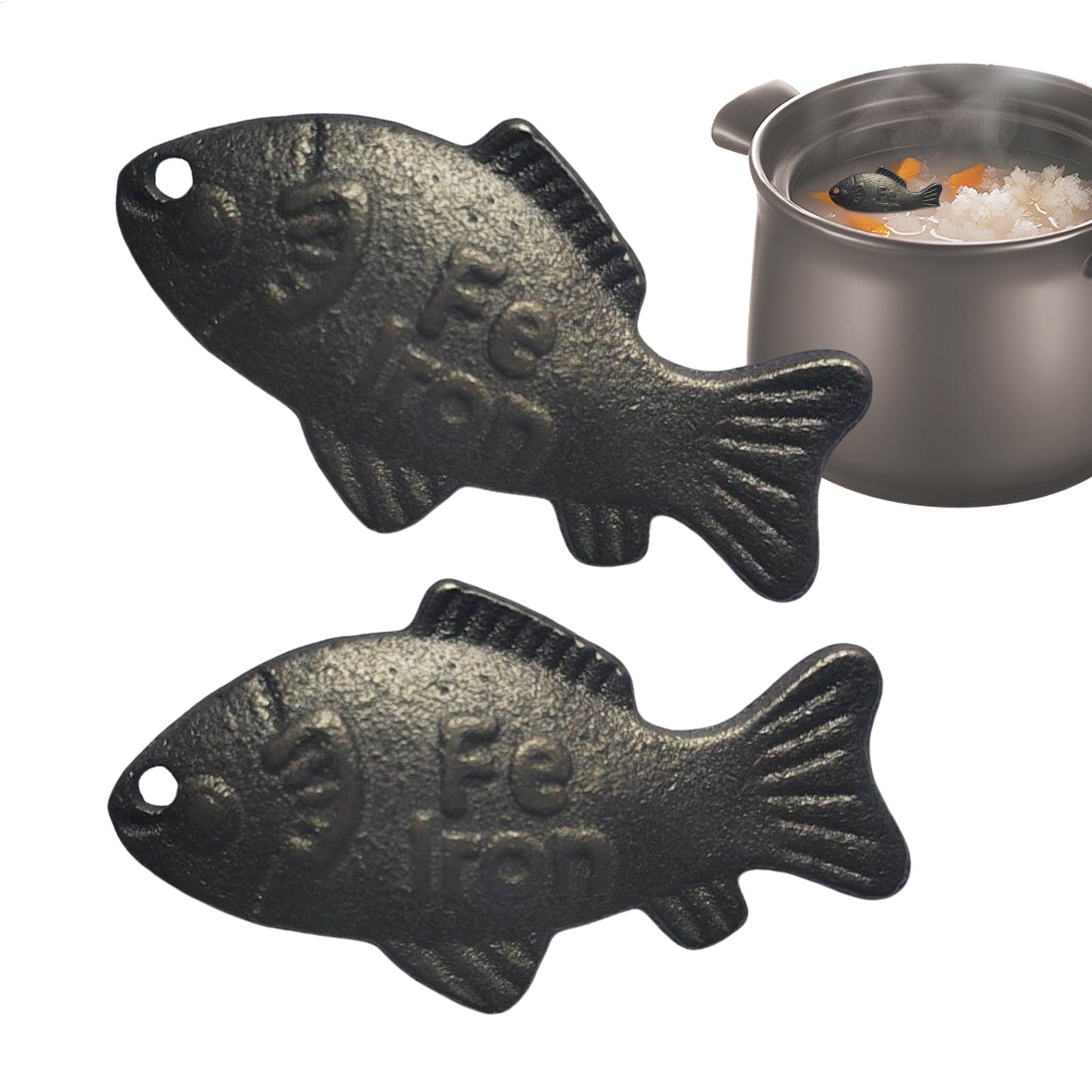 Women Kitchen Accessories - 2 pièces de poisson en fer,