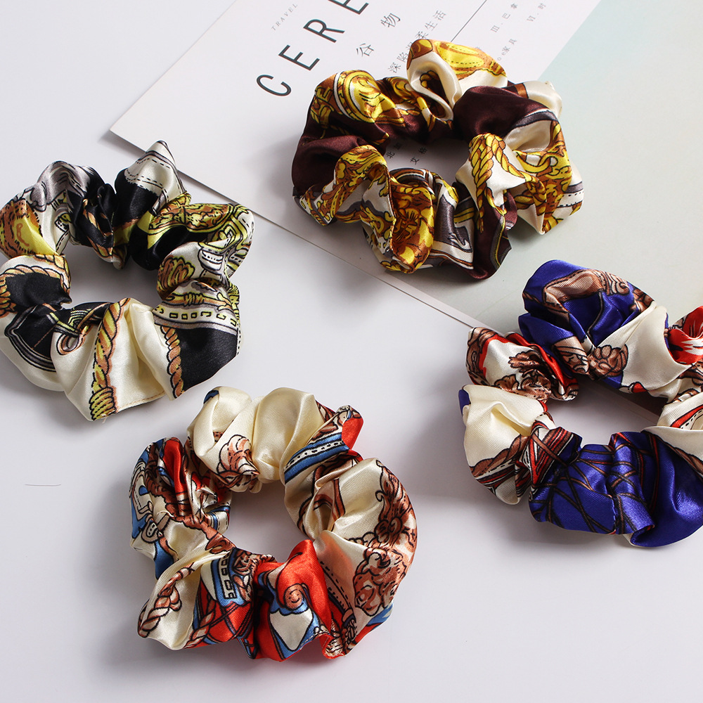 Women Accessories Sale - Chouchou artificiel astique à Imprimé Floral