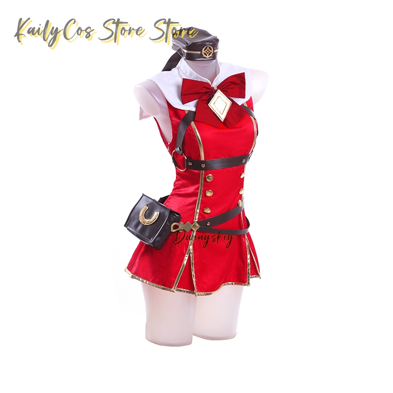 Costume de Cosplay de bateau d - Women'S Red Accessories avis et prix
