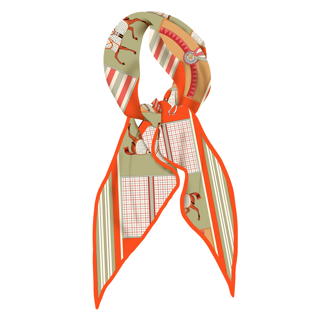 Nouvelles écharpes en soie imp - Silk Scarf Square avis et prix