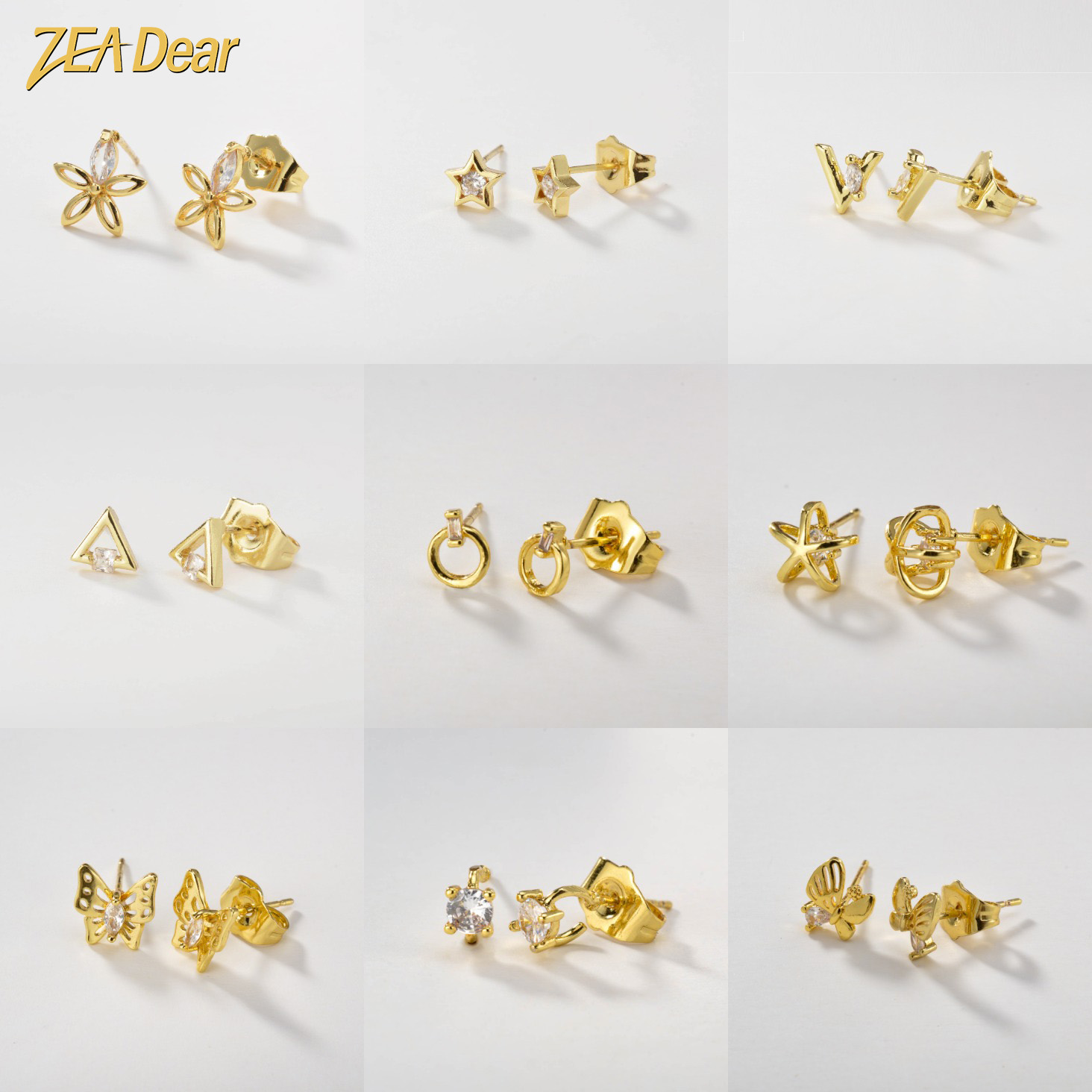 Boucles d'oreilles en plaqué o - Women Accessories Dubai avis et prix