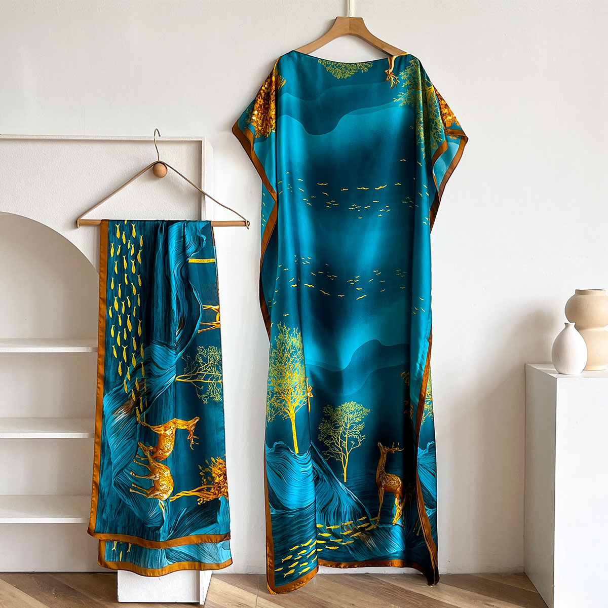 Châle long pour femme, style D - Women Accessories Dubai avis et prix